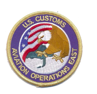 Legacy US Customs Aviation East Patch