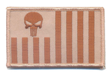 US Customs Ensign with Punisher Skull Patch