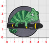 Chameleon Patch / Green / 4”