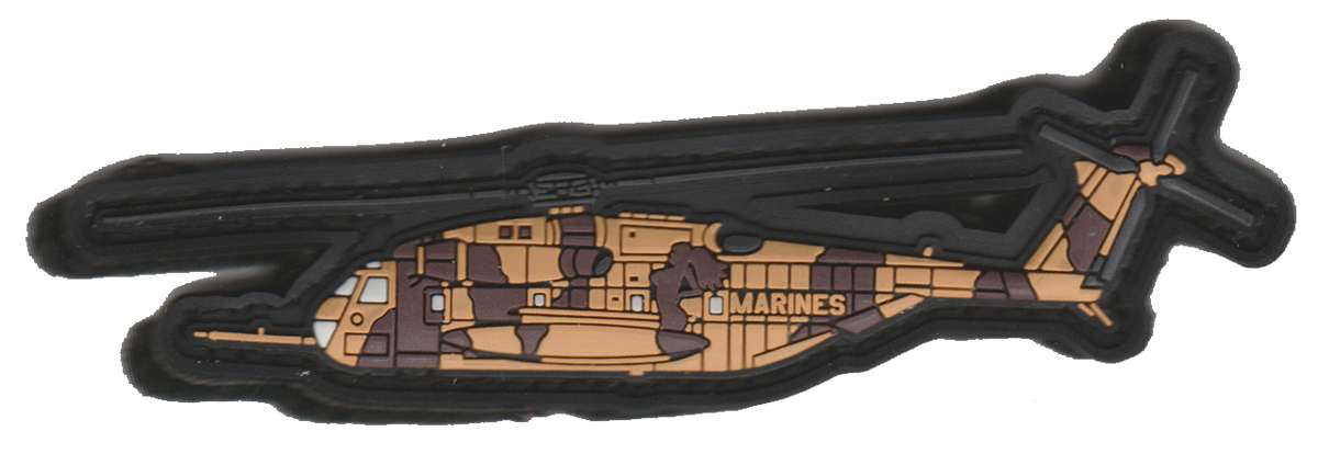 USMC HMH-466 CH-53 Desert Girl PVC Patch