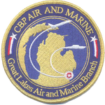 US Customs and Border Protection, Great Lakes Air & Marine Branch (Detroit) Patch