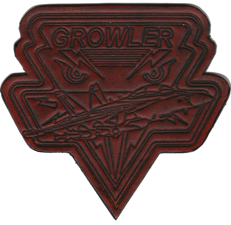 EA-18 Growler Leather Patch