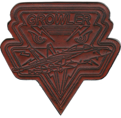 EA-18 Growler Leather Patch