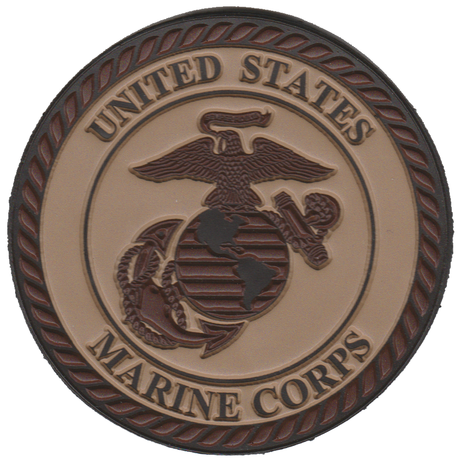 Officially Licensed USMC EGA PVC Patch