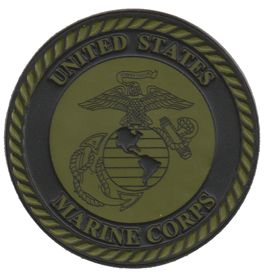 Officially Licensed USMC EGA PVC Patch