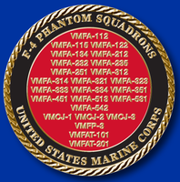 Officially Licensed USMC F-4 Phantom Coin
