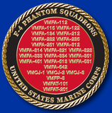 Officially Licensed USMC F-4 Phantom Coin
