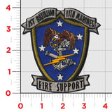 Officially Licensed USMC 1st Battalion 11th Marines Fire Support Patch