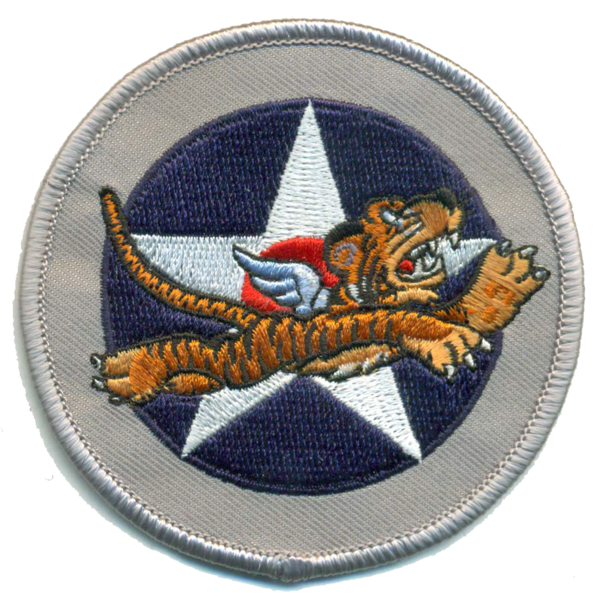 US Army Air Corps WWII Flying Tigers Patches