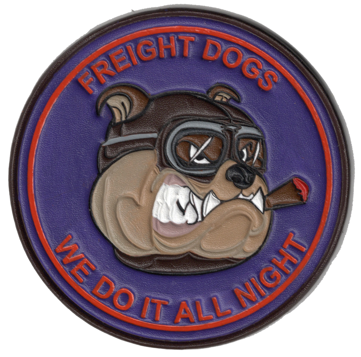 Freight Dogs Leather Patch