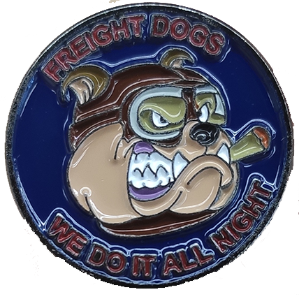 Freight Dogs Pin