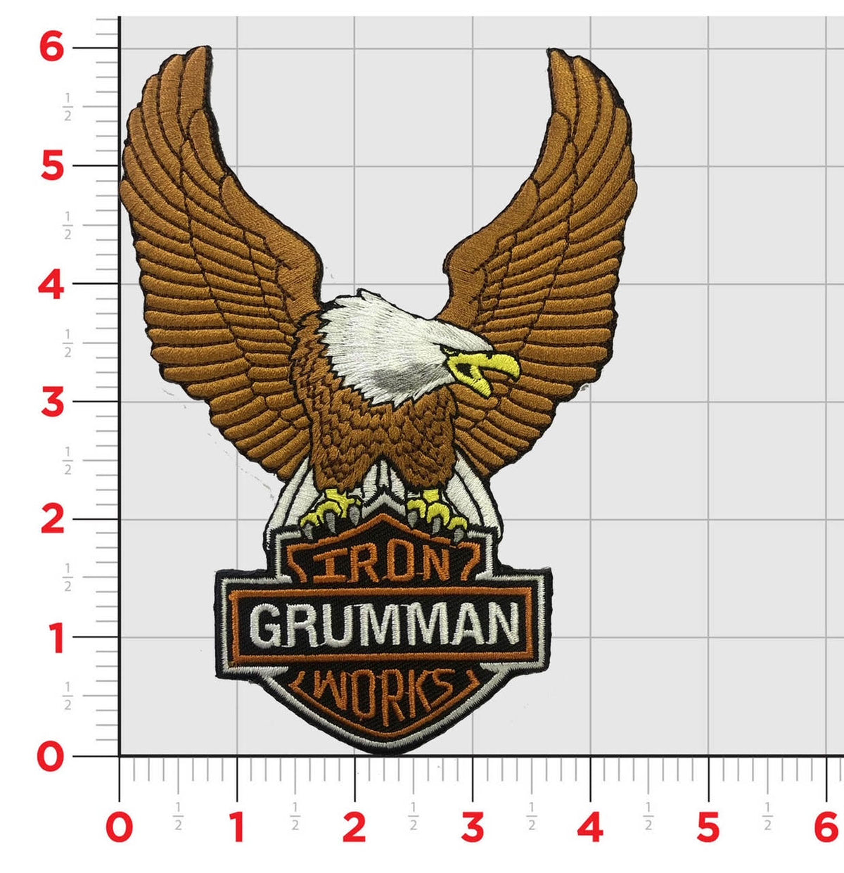 Grumman Iron Works Eagle Patch