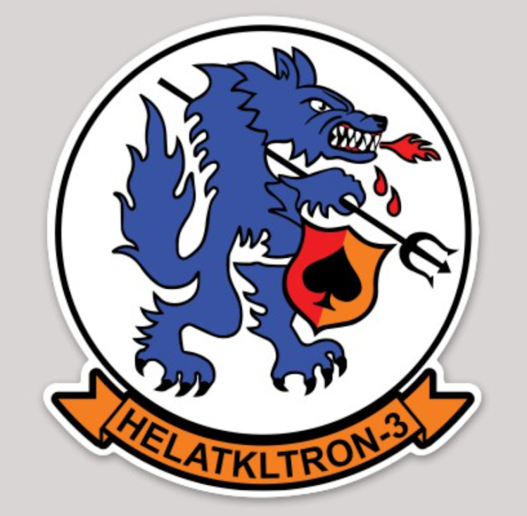 Officially Licensed HAL-3 Seawolves Sticker