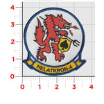Officially Licensed US Navy HAL-4 Red Wolves Patch