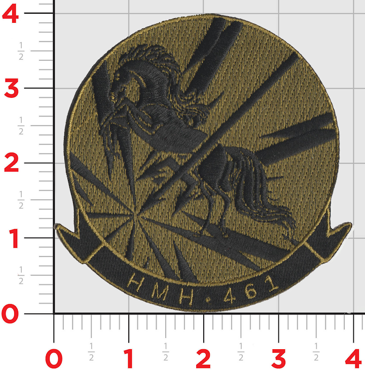 Officially Licensed USMC HMH-461 Iron Horse 2020 Patch