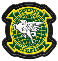 Officially Licensed HMH-463 Pegasus Leather Patch