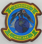 Officially Licensed USMC HMH-464 Condors Leather Patch