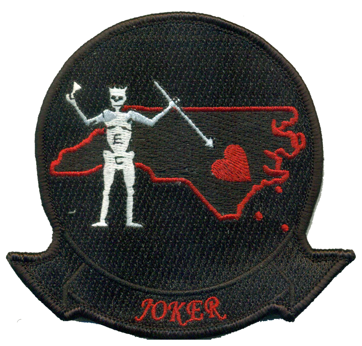 Official HMH-464 Joker Blackout Blackbeard Deployment Patch