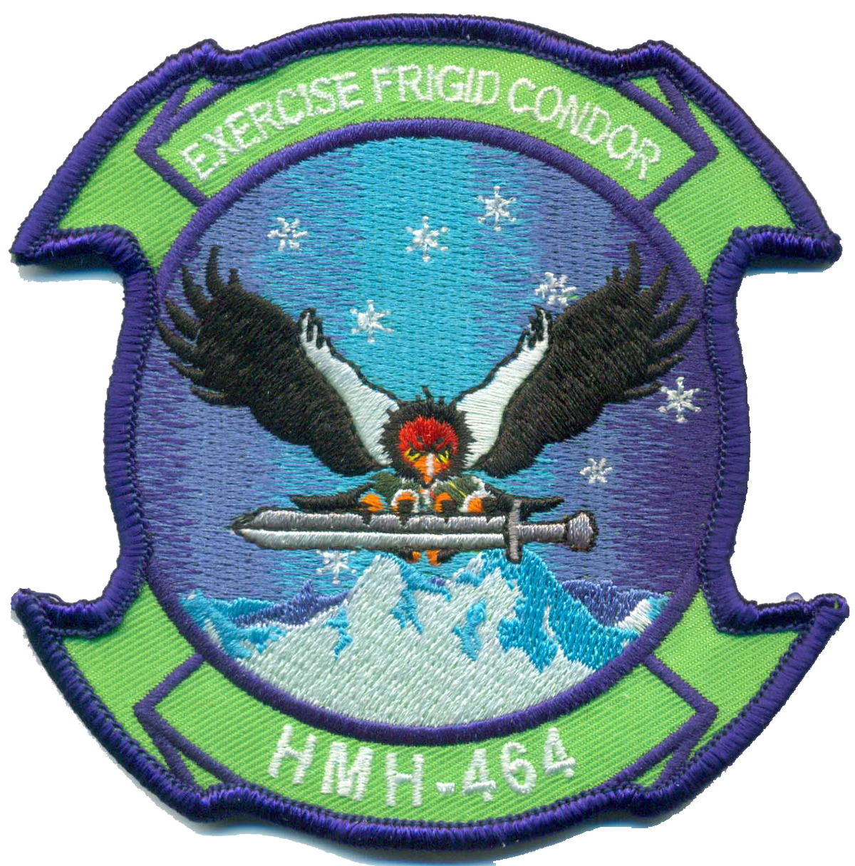 Official HMH-464 Frigid Condor Patch