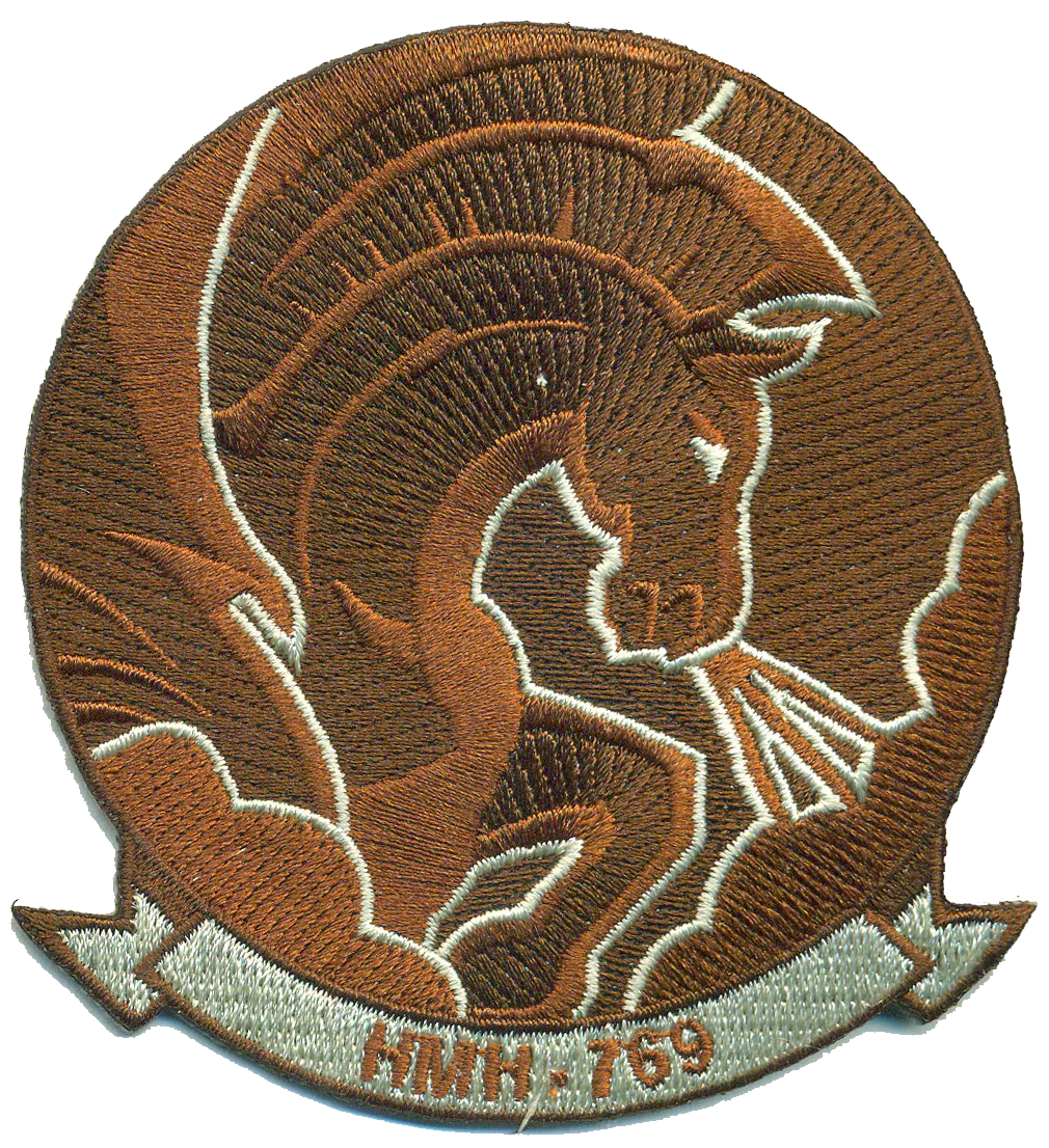 Officially Licensed USMC HMH-769 Titans Brown Patch