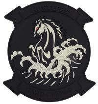 Officially Licensed USMC HMH-772 Hustlers PVC patches