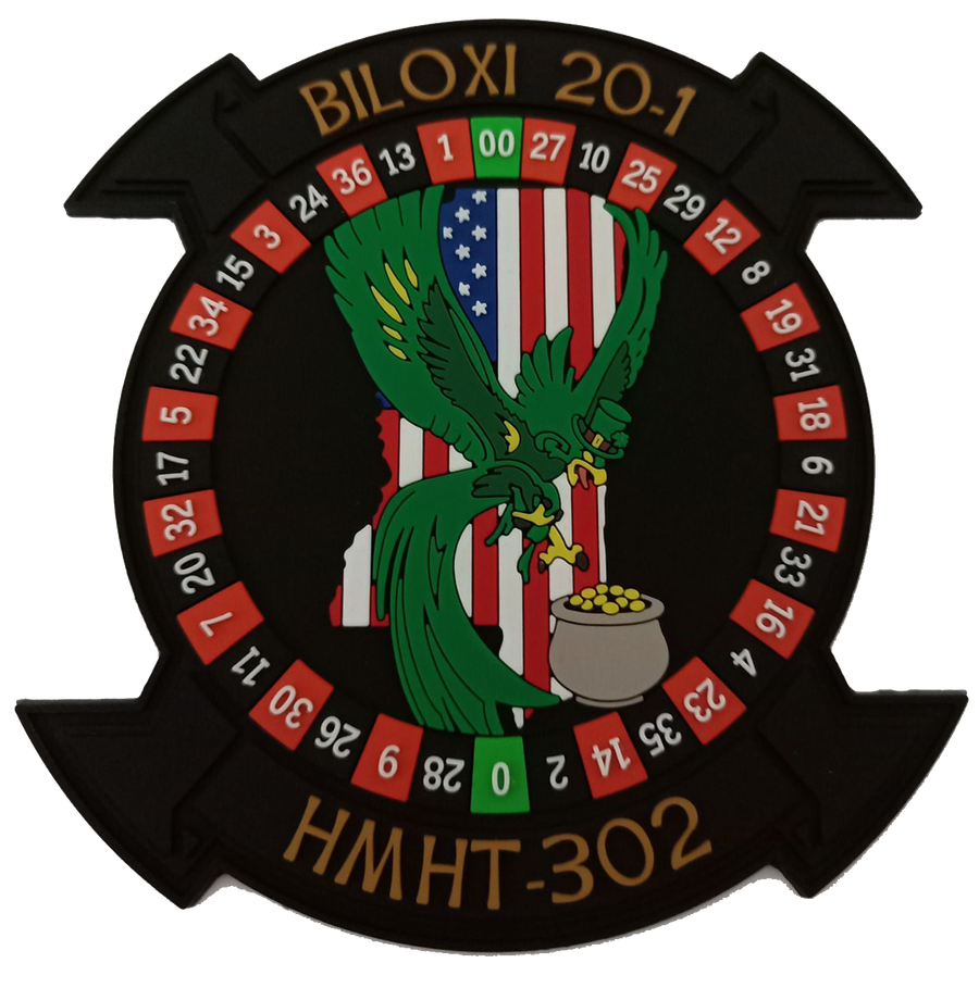 Official HMHT-302 Phoenix Biloxi DET PVC Patch