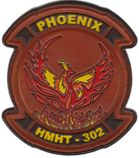 Officially Licensed HMHT-302 Phoenix Leather Squadron Patches
