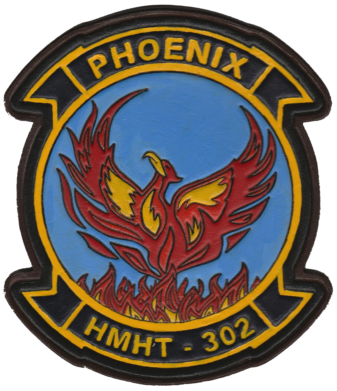 Officially Licensed HMHT-302 Phoenix Leather Squadron Patches