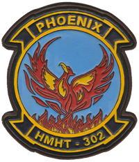 Officially Licensed HMHT-302 Phoenix Leather Squadron Patches