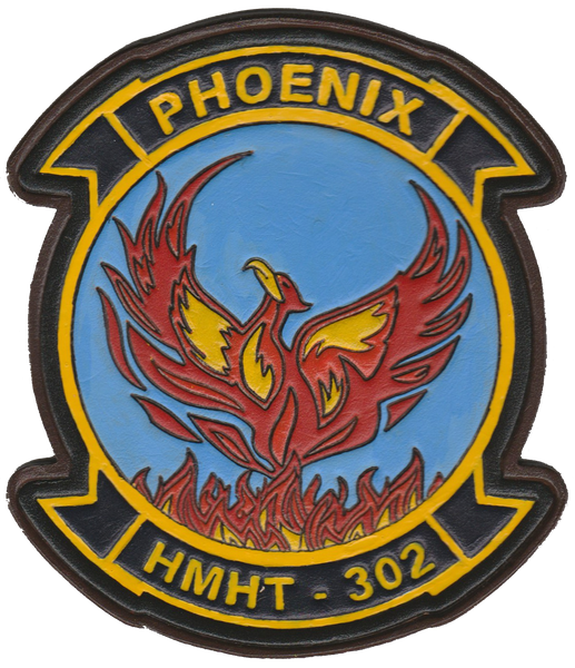 Officially Licensed HMHT-302 Phoenix Leather Squadron Patches