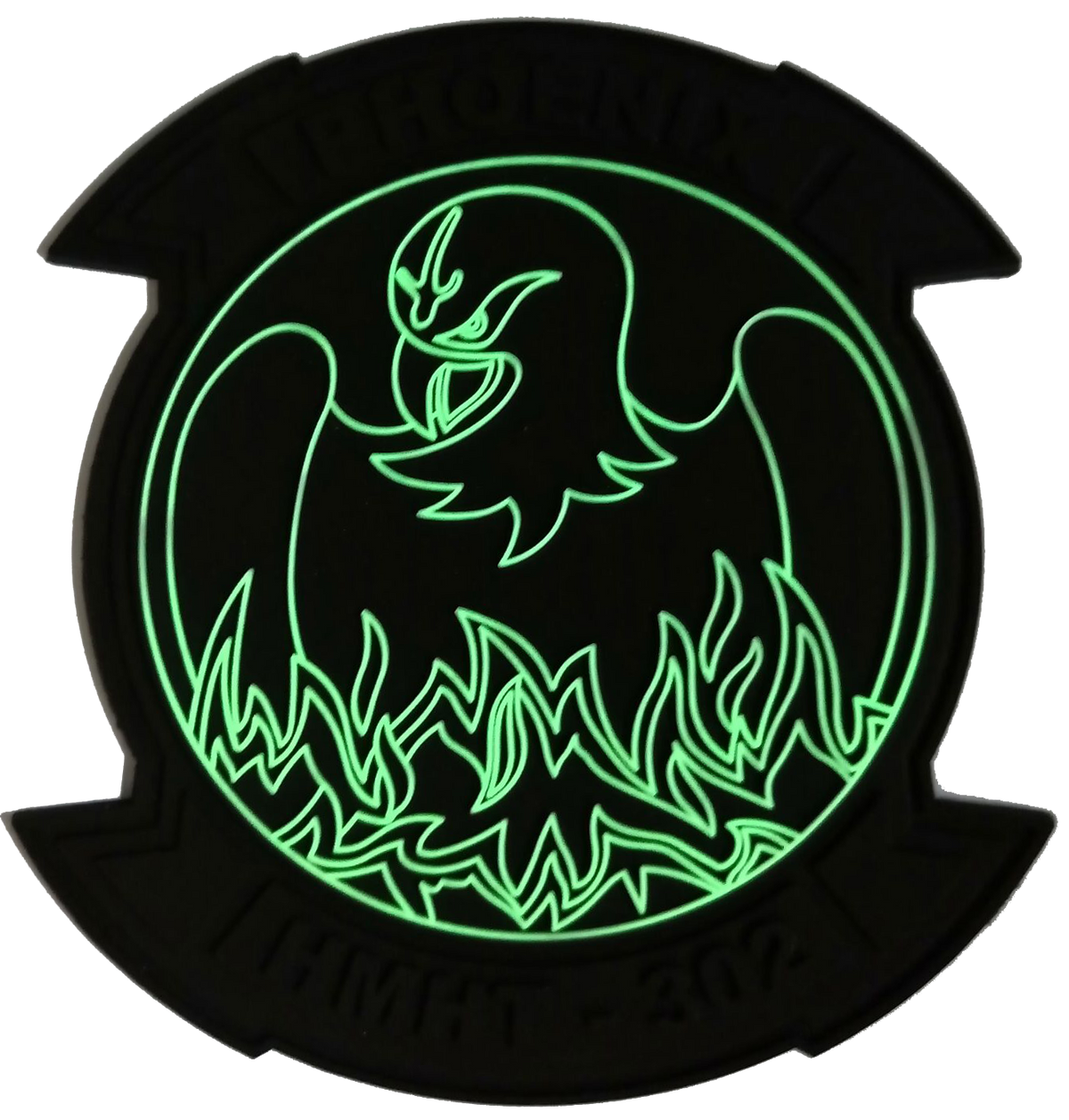 Officially Licensed HMHT-302 Phoenix Blackout Legacy PVC Patch
