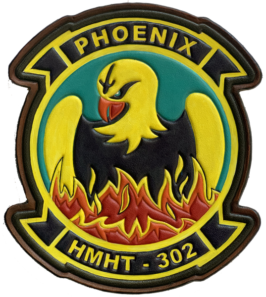 Officially Licensed HMHT-302 Leather Patch