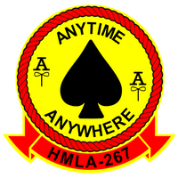 Officially Licensed USMC HMLA-267 Stingers Squadron Sticker