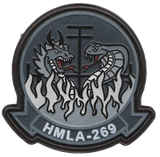 Officially Licensed HMLA-269 Gunrunners Leather Patches
