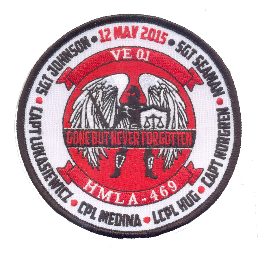 HMLA-469 Vengeance Memorial Patch
