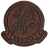 Officially Licensed HMM-268 Red Dragons Hand Painted Leather Patch