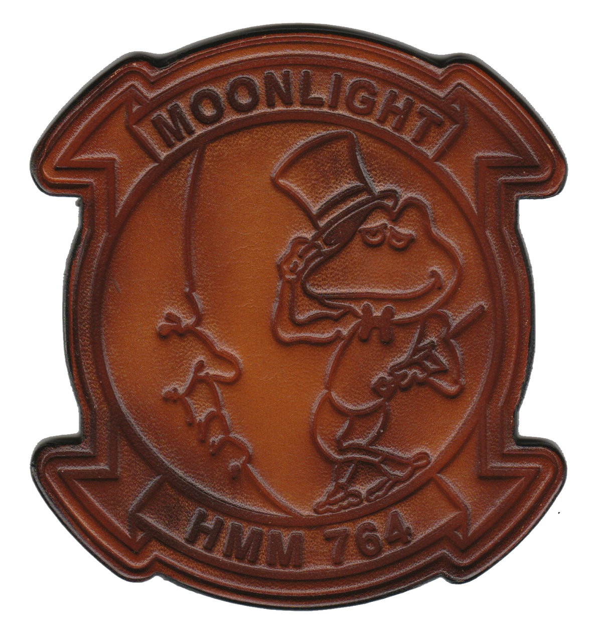 Officially Licensed HMM-764 Moonlight Leather Patches