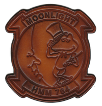 Officially Licensed HMM-764 Moonlight Leather Patches