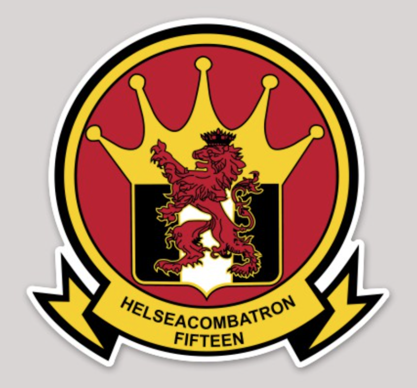 Officially Licensed HSM-15 Red Lions Sticker