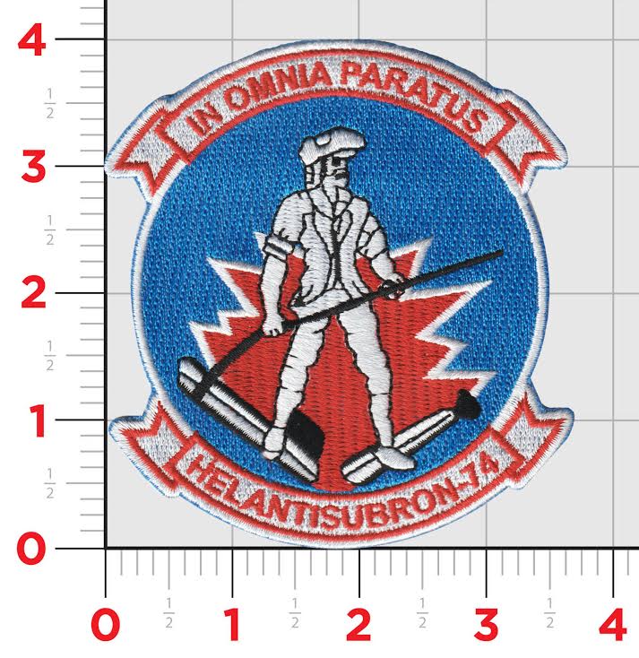 Officially Licensed US Navy HS-74 Minutemen Patch