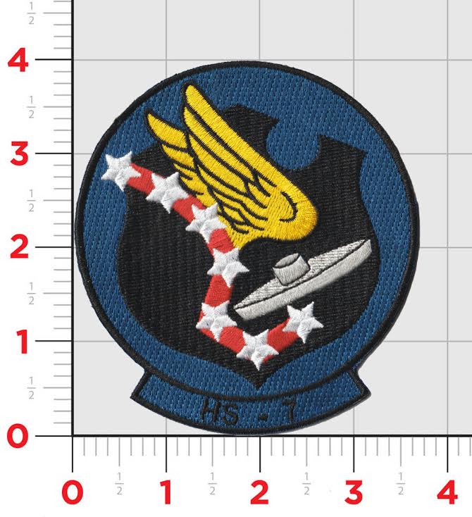 Officially Licensed US Navy HS-7 Big Dippers Patch