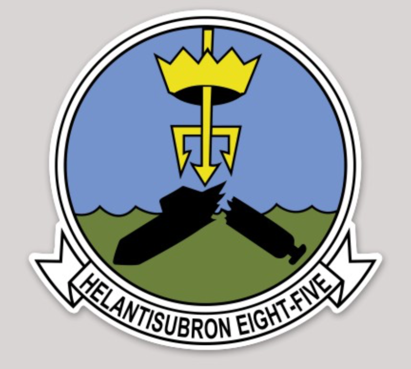US Navy HS-85 Golden Gaters sticker