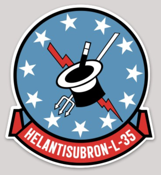 US Navy Helicopter Squadron HSL-35 Sticker