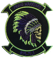 Official HSM-72.1 Proud Warriors Grave Digger Patch