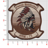 Officially Licensed HSM-72 Proud Warriors Faded Squadron Patches
