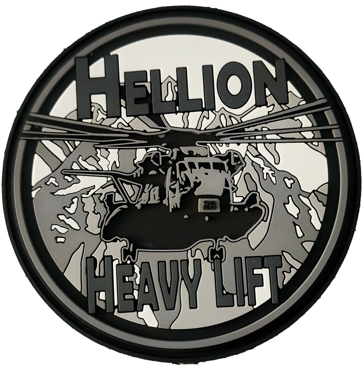 Official HT-28 Hellion PVC Shoulder Patch