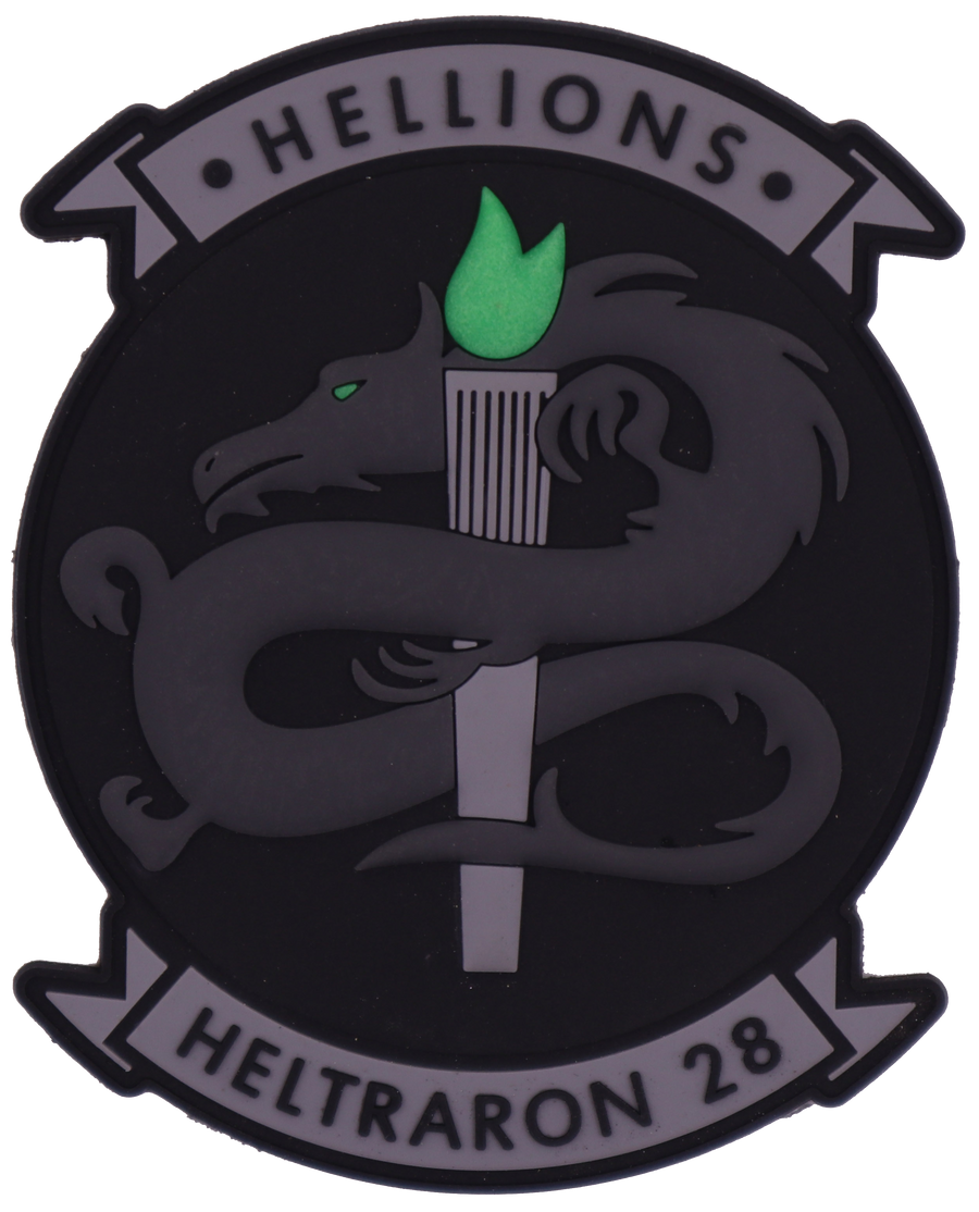 Officially Licensed HT-28 Hellions PVC Squadron Patch
