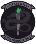 Officially Licensed US Navy HT-28 Hellions PVC Squadron Patch