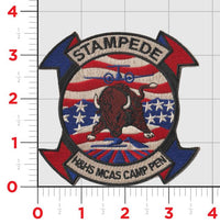 Official Camp Pendleton H&HS Stampede Air Patches and Name Tags