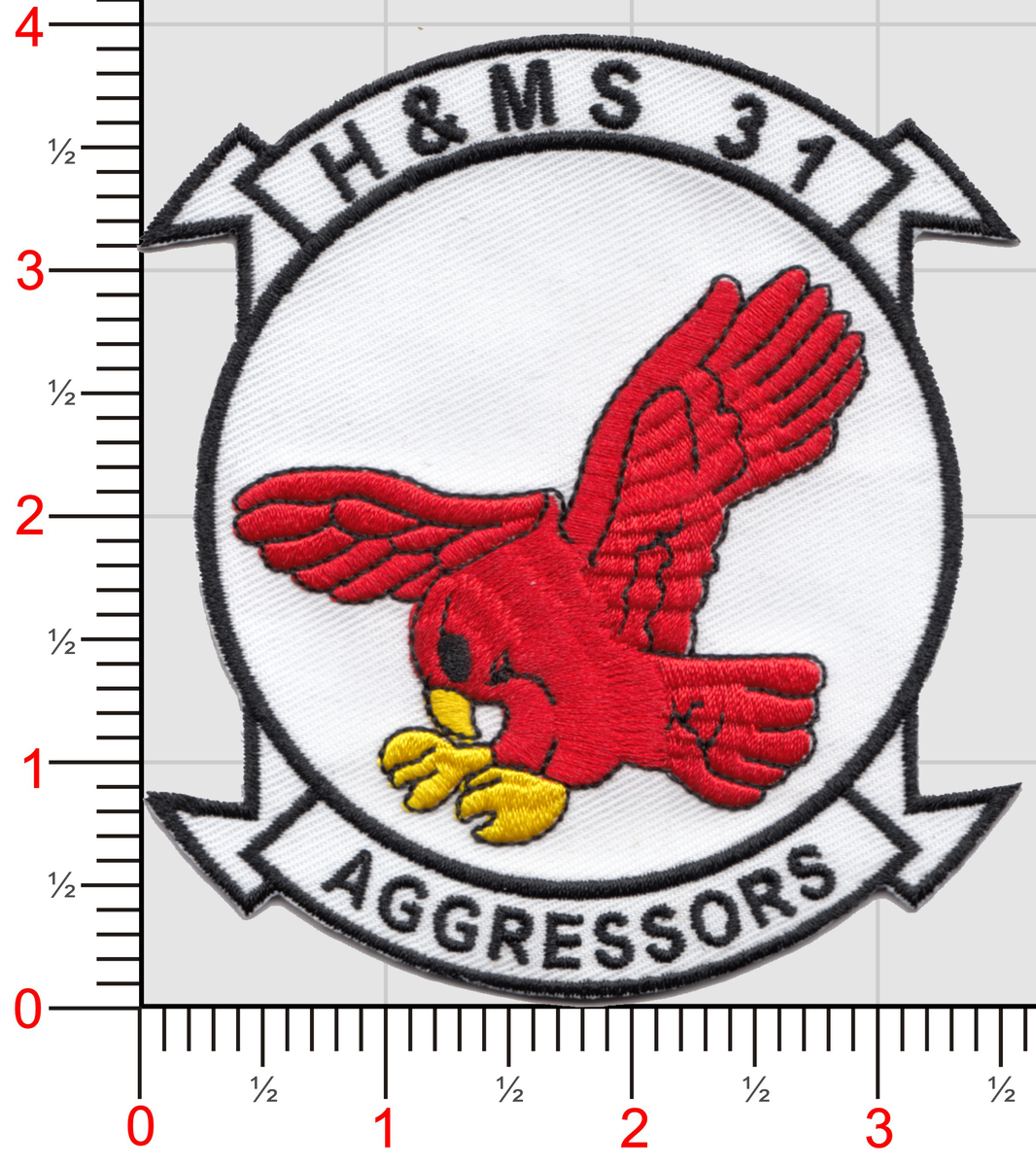 Buy Officially Licensed USMC H&MS- Patch | MarinePatches.com ...